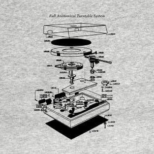 Turntable Anatomy T-Shirt